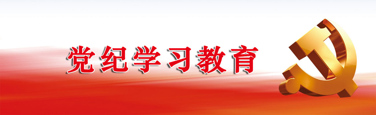 党纪学习教育 栏目内大图